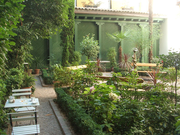 Café del Jardín del Museo del Romanticismo – Paisaje Libre